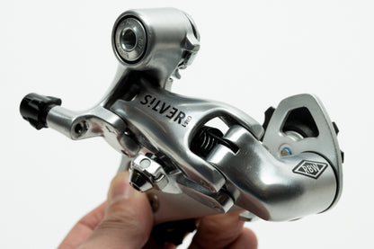 Derailer - Rear - Silver OM-1 (reverse action)