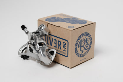 Derailer - Rear - Silver OM-1 (reverse action)