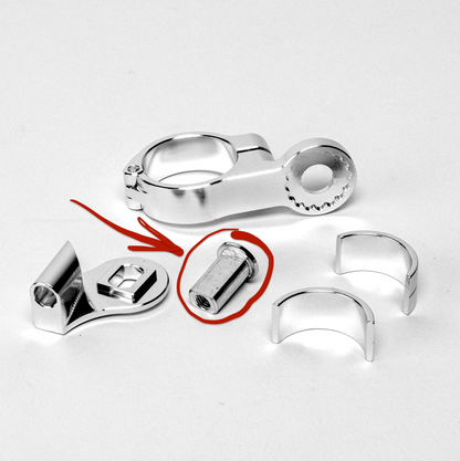 Shifter Post for Bar-End Pod and Thumb Shifter Bar Clamp Mount (each)