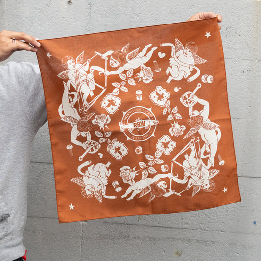 Riv Cherubim Bandana. $8, made in South Carolina, USA