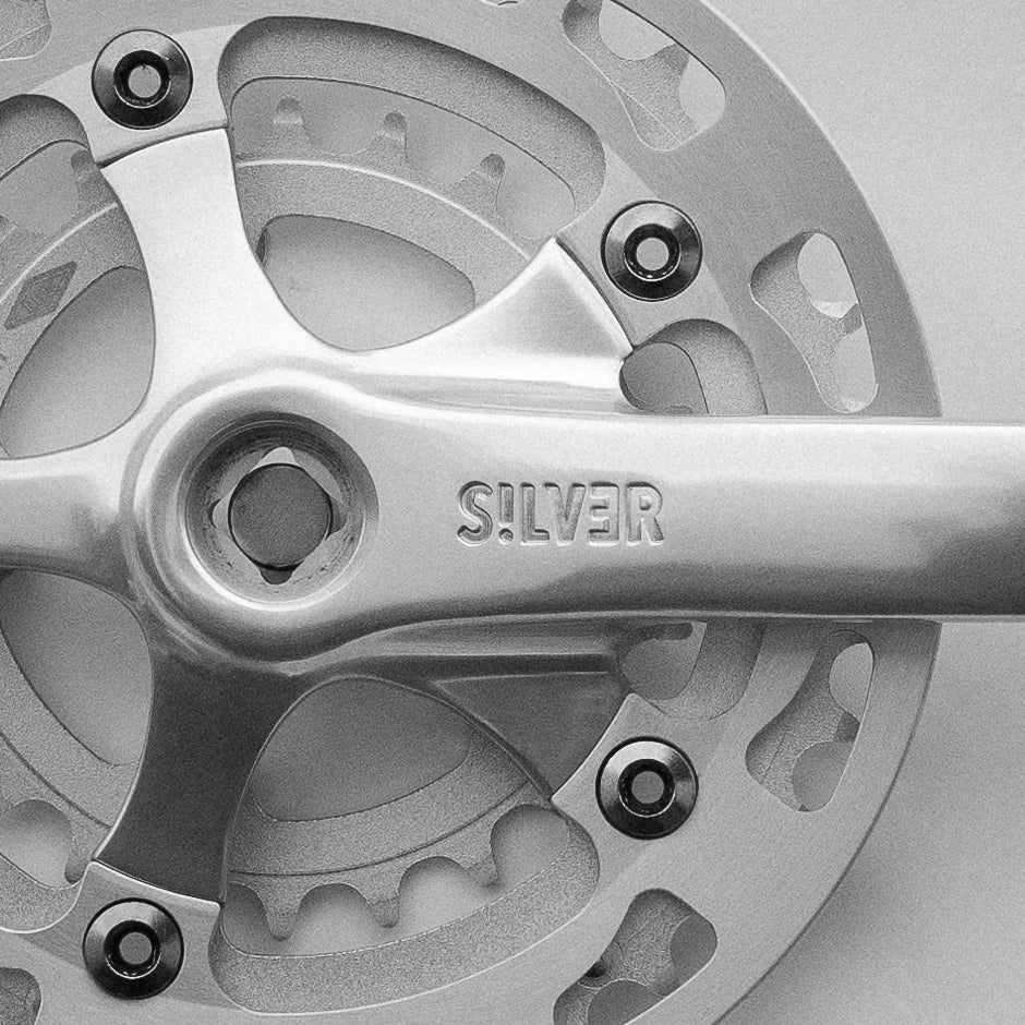 Crank - Silver3 - Double 42/30 (with guard)