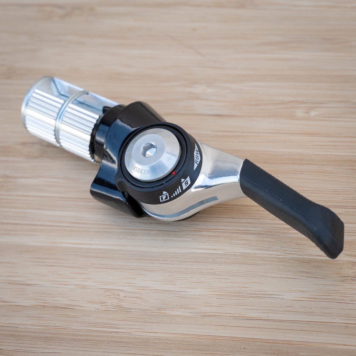 OM-1 Shifters - Bar End - MicroShift. 9sp Index + Friction
