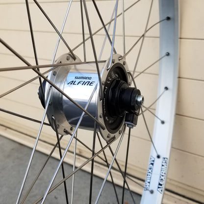 Shimano Alfine DH-S501 dynamo hub, silver