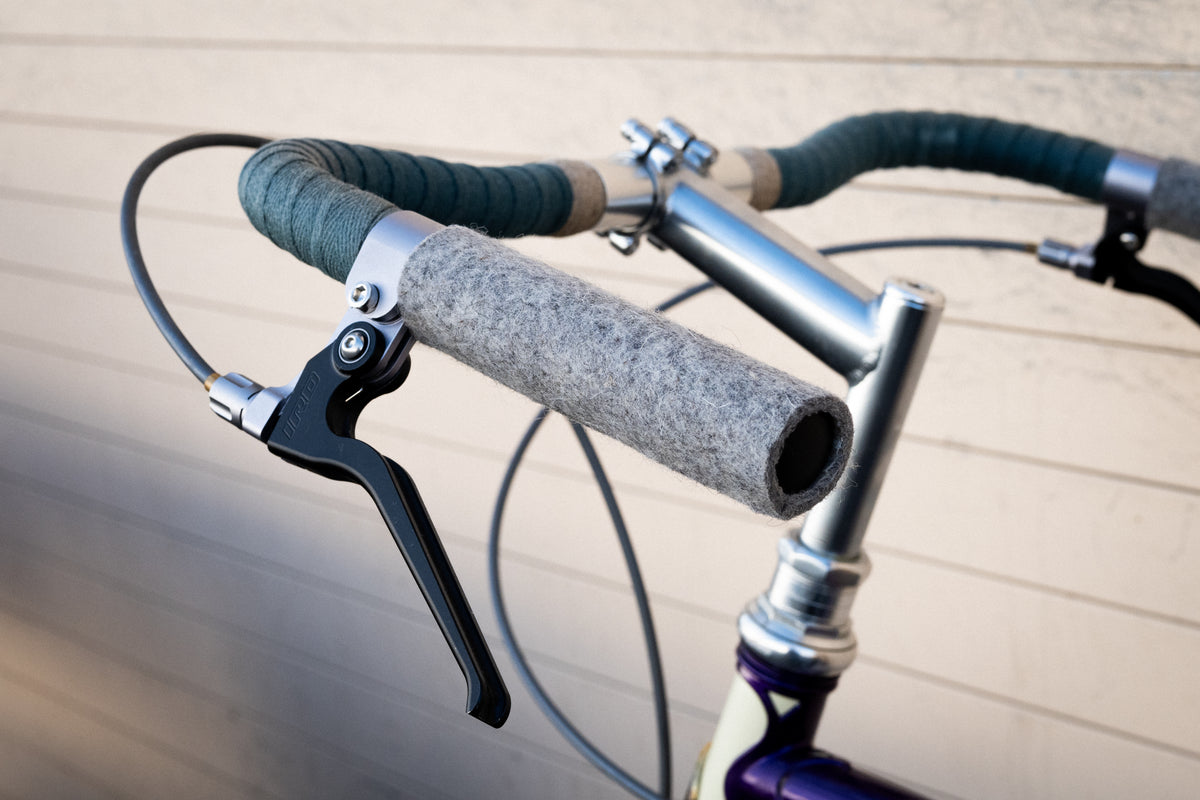Wool Felt Grips. Somewhat DIY.  Newbaum's