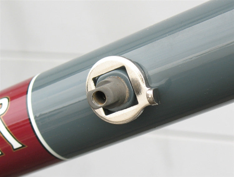 Silver Shifter downtube stop washer, pair